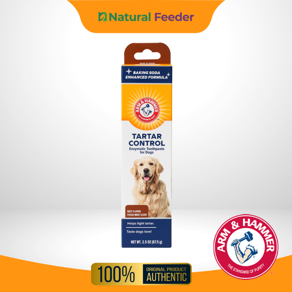 Arm & Hammer Tartar Control Enzymatic Toothpaste for Dogs, Beef